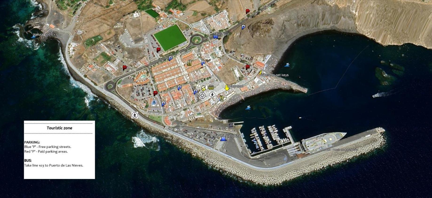 Apartament Casapello Seaview Puerto de las Nieves Zewnętrze zdjęcie